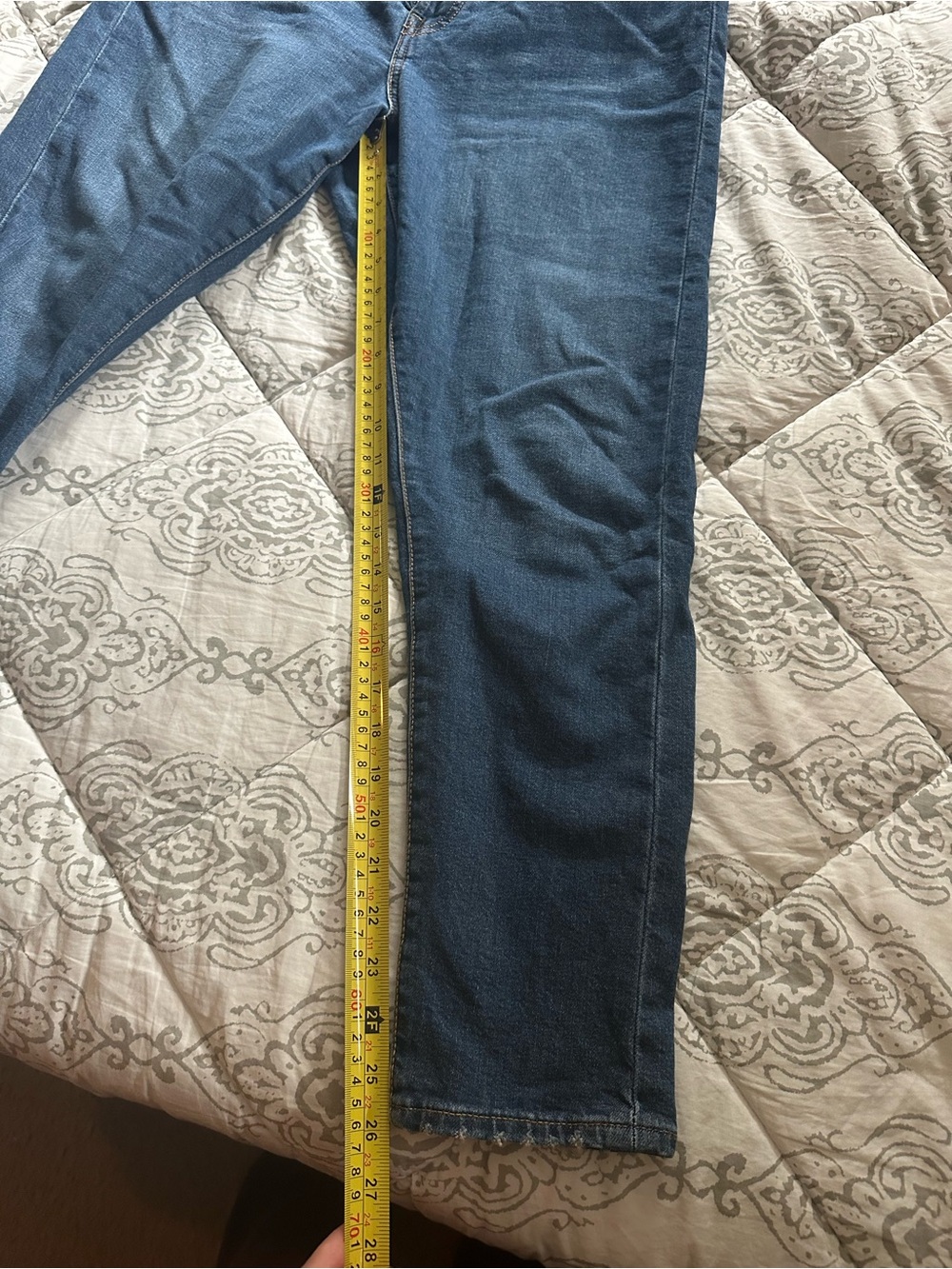 LEVI’S Wedgie Skinny Dark Wash Button-Fly Jeans | 32 - Picture 5 of 8